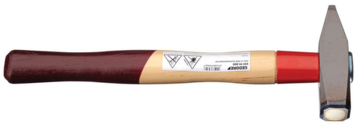 Martello da fabbro GEDORE 600 IH-500 ROTBAND-PLUS con manico in hickory