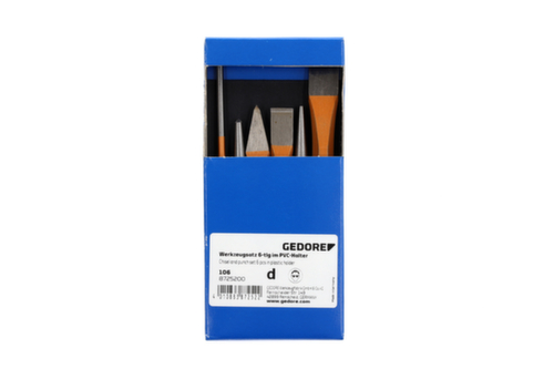 Set di utensili GEDORE 106 6 pezzi in supporto PVC