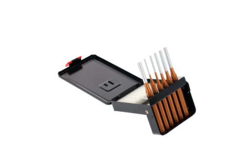 GEDORE R90200006 Set di cacciaviti a spillo 3-8 mm + cassetta 6 pezzi