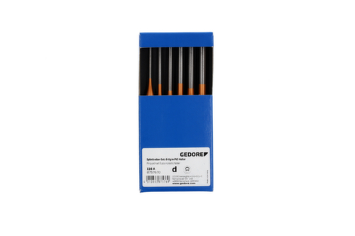 GEDORE 116 A Set di punzoni per spine 6 pezzi con supporto in PVC