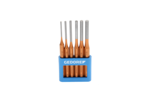 GEDORE 116 A Set di punzoni per spine 6 pezzi con supporto in PVC