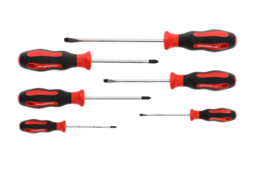 GEDORE R38002006 2C-Set di cacciaviti PH+SL 6 pezzi