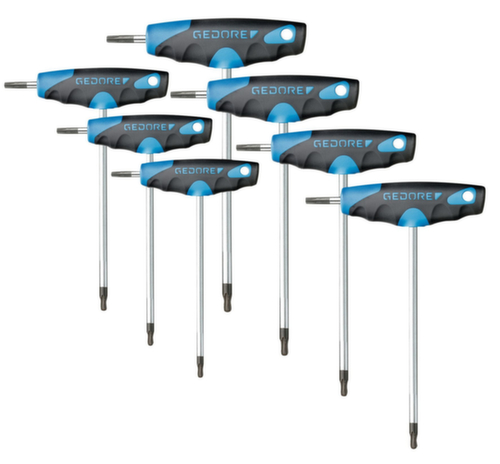 GEDORE DT 2143 KTX-007 Set di cacciaviti offset da 7 pezzi
