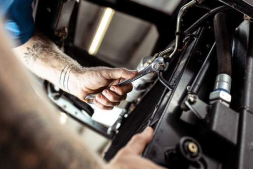 400 9X11 Chiave a doppio anello esagonale aperta 9x11 mm