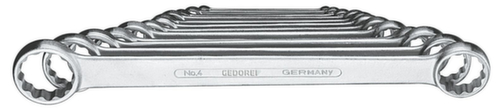 GEDORE 4-120 Set di chiavi a doppio anello 12 pezzi 6-32 mm