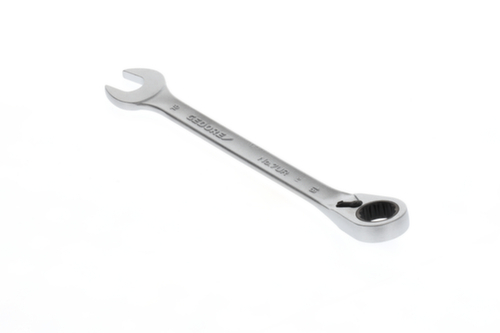 7 UR 18 Chiave aperta con cricchetto ad anello