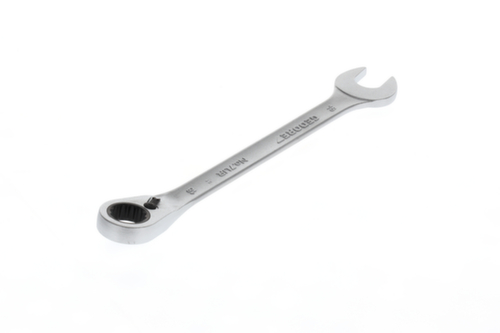 7 UR 18 Chiave aperta con cricchetto ad anello