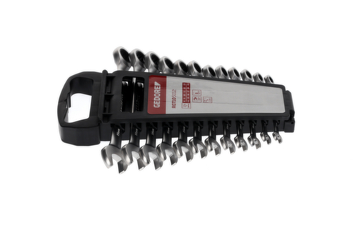 GEDORE R07105012 Set di chiavi a cricchetto combinate SW8-19 mm 12 pezzi
