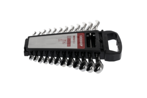 GEDORE R07105012 Set di chiavi a cricchetto combinate SW8-19 mm 12 pezzi