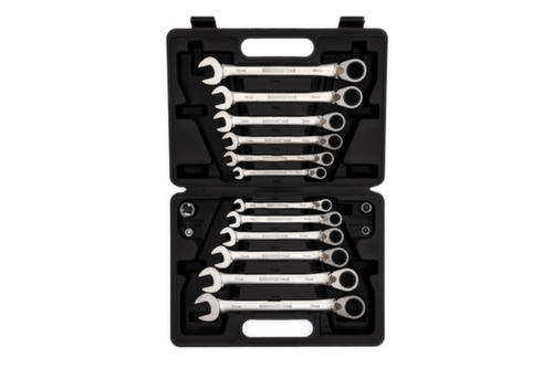 GEDORE R07203016 Set di chiavi combinate a cricchetto SW8-19 mm 16 pezzi