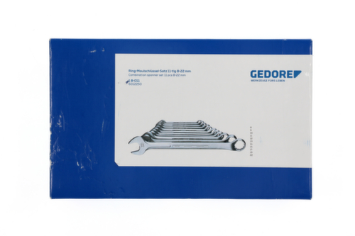GEDORE 1 B-011 Set di chiavi combinate da 11 pezzi 8-22 mm