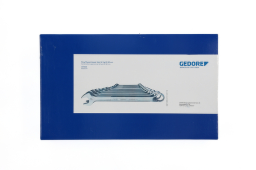GEDORE 1 B-012 Set di chiavi combinate 12 pezzi 10-32 mm