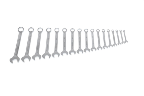 GEDORE 7-017 Set di chiavi combinate 17 pezzi profilo UD 6-22 mm