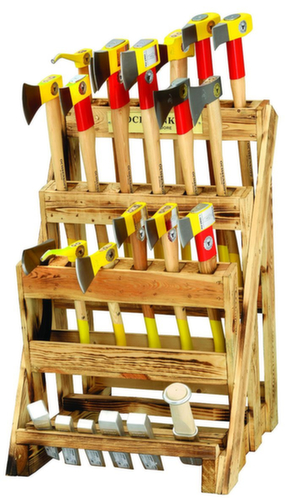 OX VS 24 R Supporto per ascia banda rossa più 24 pezzi