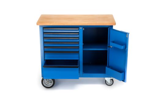 GEDORE 1504 0511 Banco da lavoro rotante con 7 cassetti