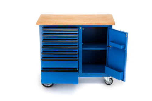 GEDORE 1504 0511 Banco da lavoro rotante con 7 cassetti