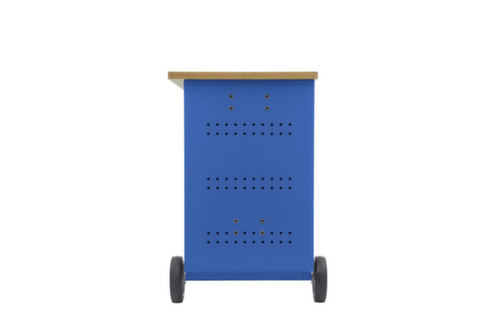 1507 XL 04010 Banco di lavoro a rulli con 5 cassetti