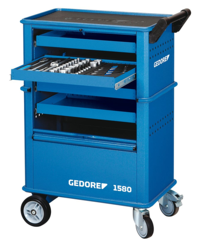 GEDORE 1580 Carrello portautensili a 4 cassetti