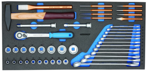 1110 CTB3-01 Assortimento di utensili in modulo CT 43 pezzi