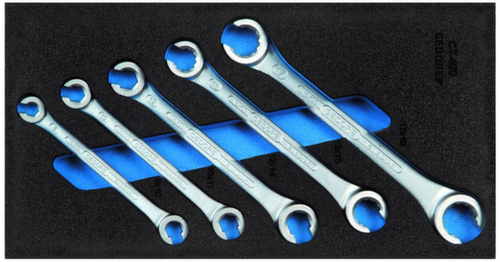 GEDORE 1500 CT1-400 Set di chiavi a doppia combinazione
