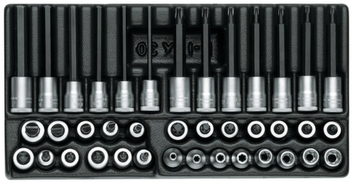 1500 ES ITX 30 Set di punte per cacciaviti 3/8" in modulo 1/3 ES