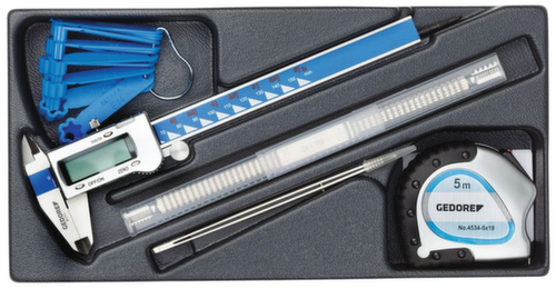 1500 ES-711 Assortimento di misura in modulo 1/3 ES