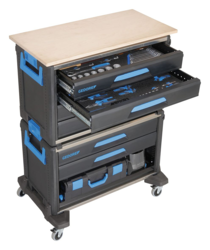 1110 WMW S-03 WorkMo B3 con assortimento di utensili da 110 pezzi