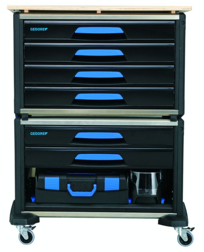 1110 WMW S-03 WorkMo B3 con assortimento di utensili da 110 pezzi