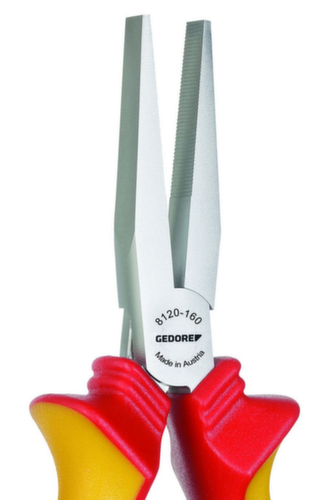 VDE 8120-160 H Pinze a becchi piatti VDE con guaina isolante 160 mm