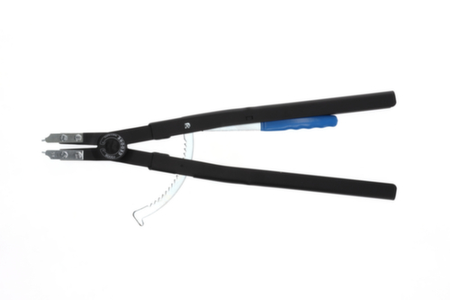 8000 J 5 Pinze di montaggio per anelli di sicurezza interni diritti 122-300 mm