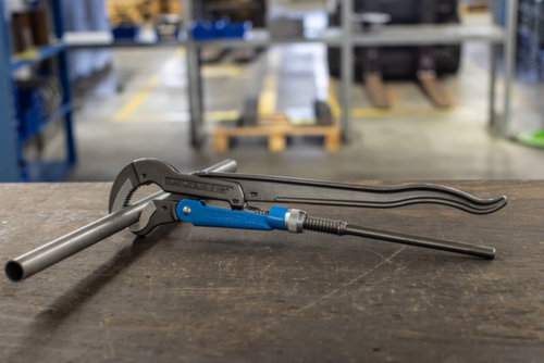 GEDORE 100 1.1/2 Chiave per tubi a tre punti per impieghi gravosi ECK-SCHWEDE-snap 1.1/2"