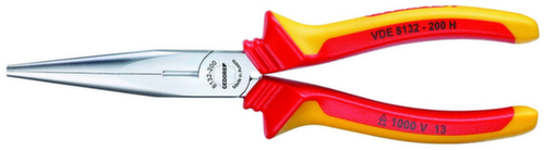 SB VDE 8132-200 H VDE Pinze a becchi piatti con guaina isolante 200 mm