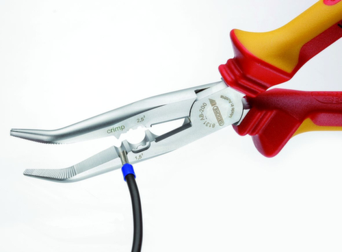 VDE 8131 AB-200 H Pinza multimandrino VDE 200 mm angolata