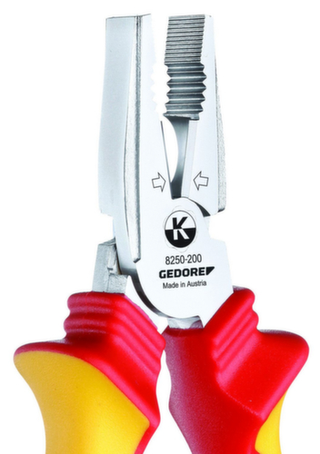 VDE 8250-200 H Pinza combinata VDE con guaina isolante 200 mm