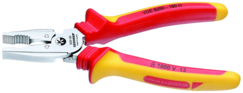 SB VDE 8250-180 H Pinza combinata elettrica VDE con guaina isolante 180 mm