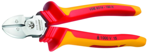 VDE 8314-180 H Taglierina diagonale VDE con guaina isolante 180 mm