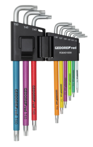 R36401009 Set di cacciaviti angolari TX T10-T50 9 pezzi con