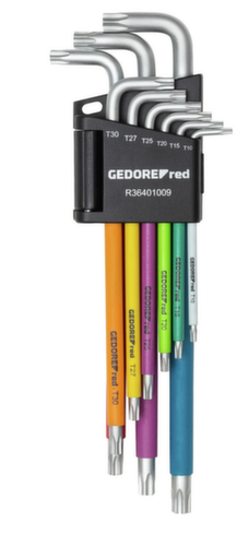 R36401009 Set di cacciaviti angolari TX T10-T50 9 pezzi con