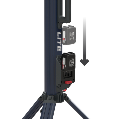 Scangrip faro riflettore TOWER 5 CONNECT con treppiede