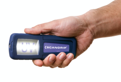 Scangrip torcia a batteria UV-FORM con luce ultravioletta