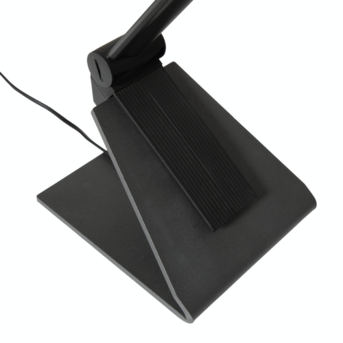 MAUL lampada LED da tavolo regolabile MAULsolaris, luce bianco neutro, argento