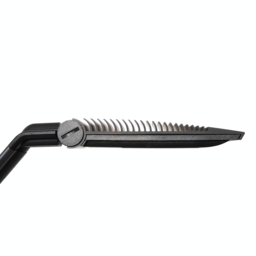 MAUL lampada LED da tavolo regolabile MAULsolaris, luce bianco neutro, argento