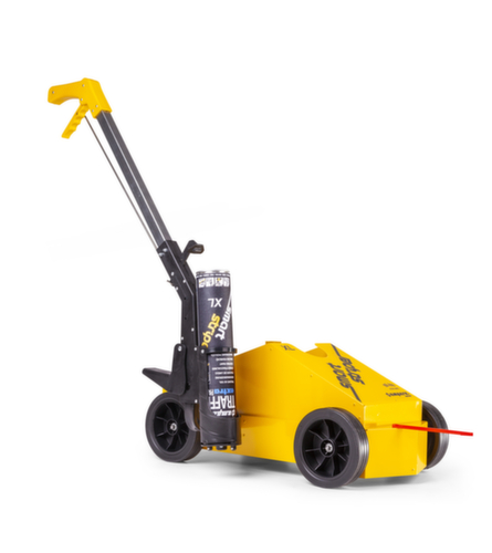 Dispositivo di marcatura del pavimento Smart Striper® per barattoli di vernice, giallo