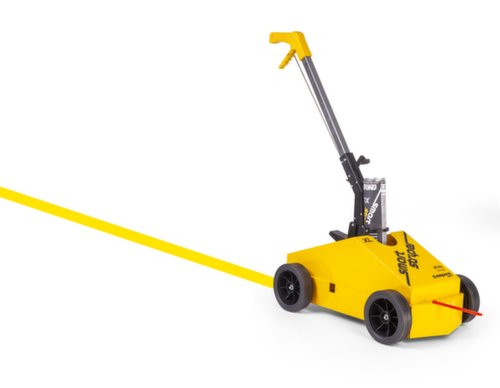 Dispositivo di marcatura del pavimento Smart Striper® per barattoli di vernice, giallo