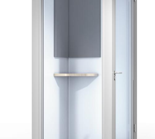 Kleusberg ripiano scrivania ad angolo TRENDLINE per ambiente multiuso