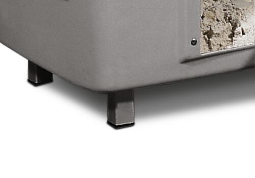 Piedi per contenitore per graniglia 100-200 l