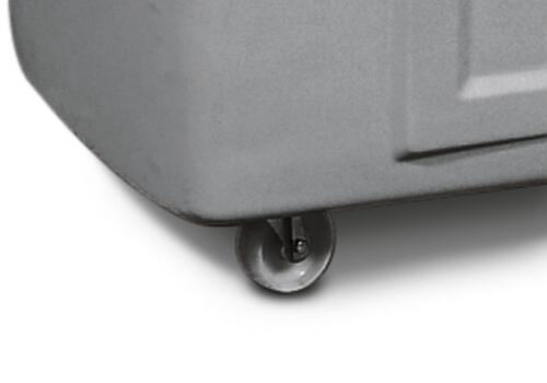 Ruote girevoli per contenitore per graniglia 100-200 l