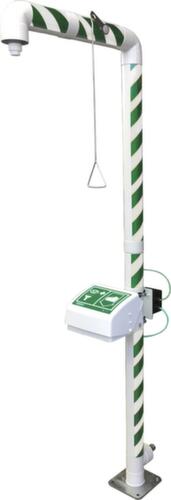 Corpo e occhio doccia ATEX con bacino con coperchio