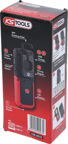 KS Tools Mobile workshop hand lamp