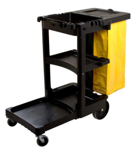 Rubbermaid Carrello di pulizia con sacchetto da 75 litri